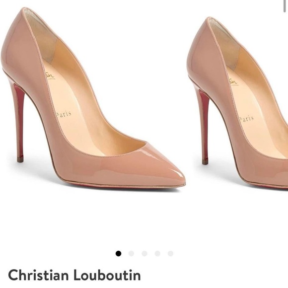 CHRISTIAN LOUBOUTIN NUDE PIGALLE 100- Size 37 - Picture 2 of 5